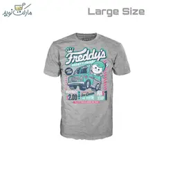 تیشرت فردی طوسی فانکو پاپ سایز L