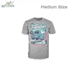 تیشرت فردی طوسی فانکو پاپ سایز M