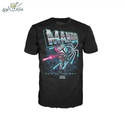 تیشرت مندلورین مشکی فانکو پاپ سایز M
