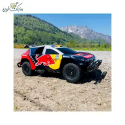 ماشین کنترلی RC Peugeot 08 DKR 16 Red Bull با مقیاس 1:16 سری Carrea