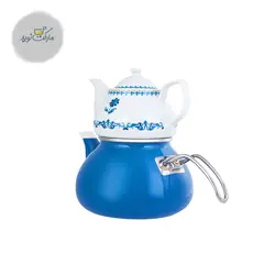 ست کتری و قوری کاراجا مدل Mare رنگ آبی