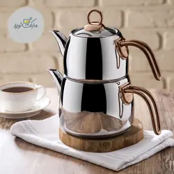 ست کتری و قوری امسان مدل Teatanyum