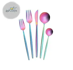 سرویس قاشق چنگال کاراجا ۶ نفره Orion رنگین