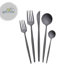 سرویس قاشق چنگال کاراجا ۶ نفره Orion مشکی