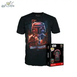 تیشرت بوبافت مشکی فانکو پاپ سایز XL