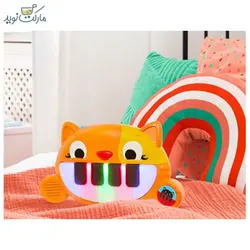 پیانو کوچک B Toys مدل گربه ای نارنجی