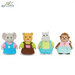 عروسک ۴ تایی دوستان حیوانات جنگل Li’l Woodzeez