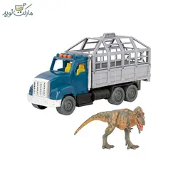 ست بازی کامیون جابجایی تیرکس Terra