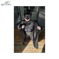 ست لباس بتمن با شنل و ماسک