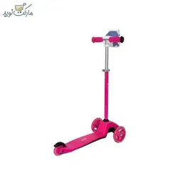 اسکوتر یونیکونی EVO صورتی چراغ‌دار