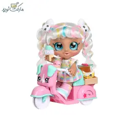 عروسک Kindi Kids مدل Marsha Mello با سه‌چرخه