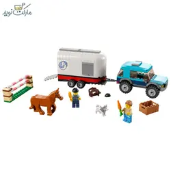 لگو سیتی مدل ماشین جابجایی اسب 60327