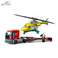 لگو سیتی مدل حمل هلیکوپتر نجات 60343