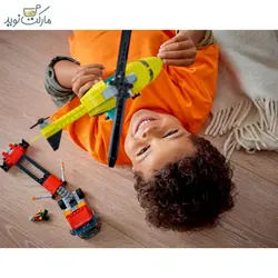 لگو سیتی مدل حمل هلیکوپتر نجات 60343