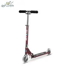 اسکوتر اسپرایت تاشو قهوه ای چراغ دار سری Micro