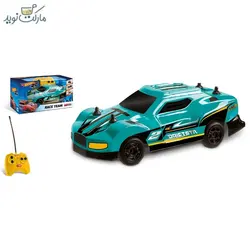 ماشین کنترلی Hot Wheels فیروزه ای مقیاس 1:28 سری Race Team