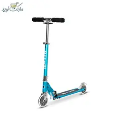 اسکوتر اسپرایت تاشو آبی چراغ دار سری Micro