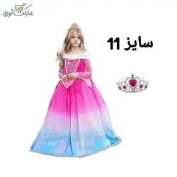 لباس زیبای خفته صورتی سایز 11