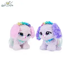 عروسک سگ رباتیک سورپرایزی Rainbow Fairy سری Present Pets