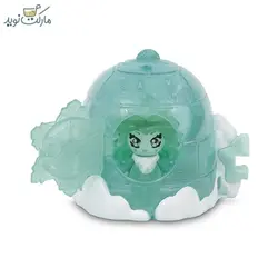 عروسک گلیمیز درخشان سبز با خانه قطبی