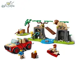لگو ساختنی سیتی 60301 مدل نجات آفرودی حیات وحش