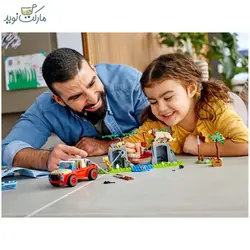 لگو ساختنی سیتی 60301 مدل نجات آفرودی حیات وحش
