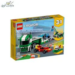 لگو ساختنی ۳ در ۱ کریتور 31113 مدل کامیون حمل ماشین
