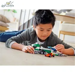 لگو ساختنی ۳ در ۱ کریتور 31113 مدل کامیون حمل ماشین