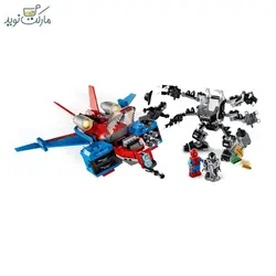 لگو ساختنی مارول اسپایدرمن 76150 مدل جت اسپایدرمن در مقابل ونوم