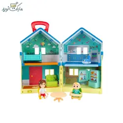 خانه بزرگ موزیکال مدل CoComelon با ۲ فیگور