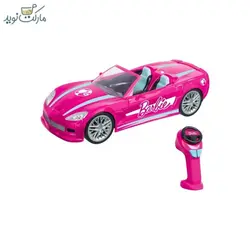 ماشین کنترلی Dream Car باربی صورتی عروسکی