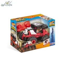 ماشین کنترلی Hot Wheels قرمز با مقیاس 1:43