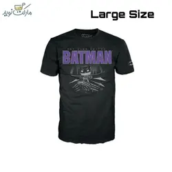 تیشرت مشکی بتمن سایز L فانکو پاپ