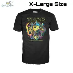 تیشرت شخصیت ثور بلک لایت سایز XL فانکو پاپ