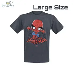 تیشرت شخصیت مرد عنکبوتی شگفت‌انگیز سایز L فانکو پاپ