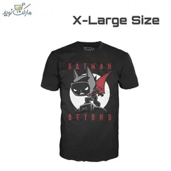 تیشرت شخصیت بتمن مشکی سایز XL فانکو پاپ