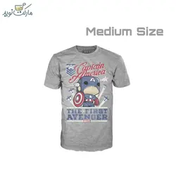 تیشرت کاپیتان آمریکا سایز M فانکو پاپ