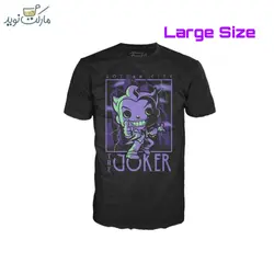 تیشرت جوکر مشکی سایز L فانکو پاپ
