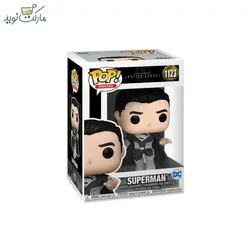 فیگور شخصیت سوپرمن با لباس سیاه 1123 سری فانکو پاپ