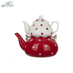 کتری و قوری هوم کینگ KT001 خال خالی