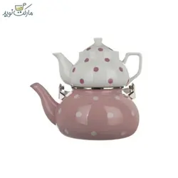 کتری و قوری هوم کینگ KT001 خال خالی