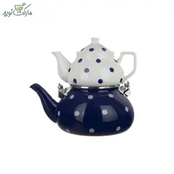 کتری و قوری هوم کینگ KT001 خال خالی