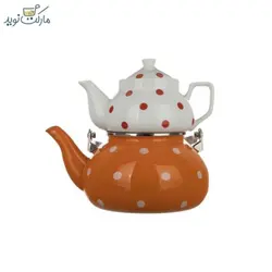 کتری و قوری هوم کینگ KT001 خال خالی