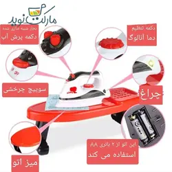 اتو و میز اتو به همراه لوازم جانبی برند ddung