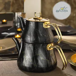 ست کتری و قوری بریونی مدل مرمر MARBLE