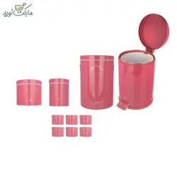 سرویس آشپزخانه ۱۰ تکه بهاز صورتی