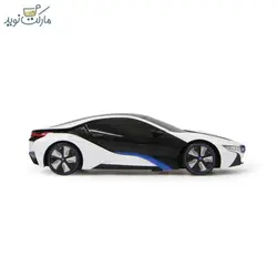 ماشین کنترلی بی‌ام‌و I8 راستار مقیاس 1:24 سفید