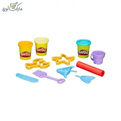 ست خمیر بازی ساحل Play Doh زرد