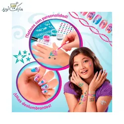 ست طراحی ناخن و تتو Shimmer N Sparkle