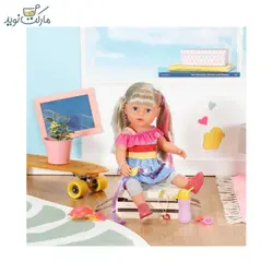 عروسک بیبی بورن خواهر 43 سانتی